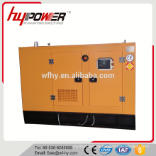 Weifang generador diesel a prueba de sonido 20kw